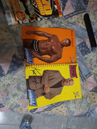 3 Album Carte Collezionabili Wrestling WWE