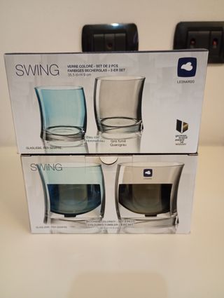 Set 4 Bicchieri Swing Leonardo