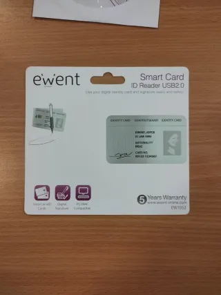 Lettore Smart Card USB Ewent EW1052