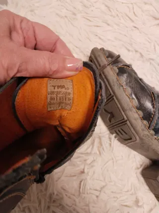 Botines TMA Piel Negro Multicolor