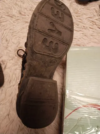 Botines TMA Piel Negro Multicolor