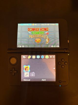 Nintendo 3DS XL Azul + estuche + cargador