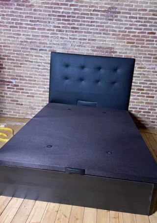 Canapé abatible con colchón