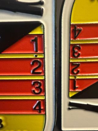 Placas Metálicas Vespa Club Catalunya