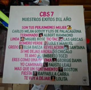 Disco Vinilo CBS 7 - Éxitos del Año