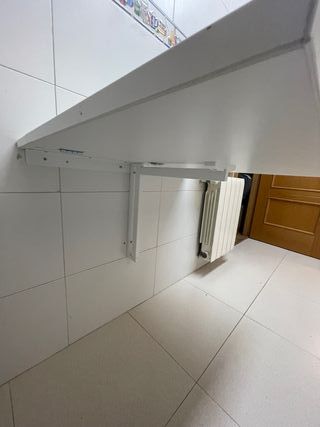 Mesa plegable IKEA Norberg blanca