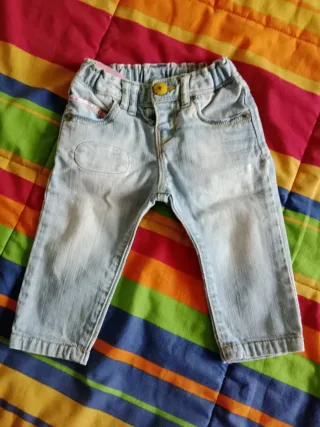 Pantalones vaqueros bebé