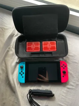Nintendo Switch Azul y Rosa