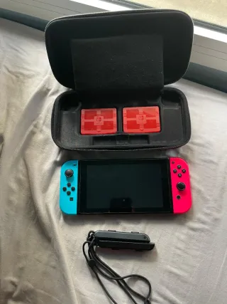 Nintendo Switch Azul y Rosa