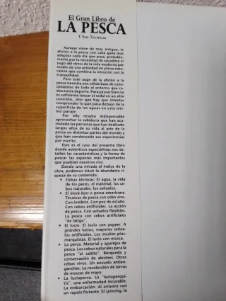 El Gran Libro de La Pesca