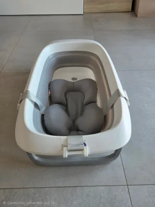 Bañera Plegable Twistshake Gris