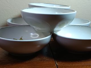 6 Cuencos Vintage Denby Troubadour Años 70