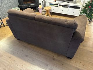 Sofá de 2 plazas en tela