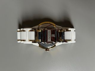 Reloj Festina Mujer Cerámica Blanca y Oro
