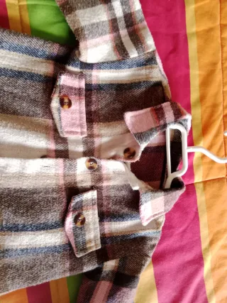 Camisa cuadros bebé