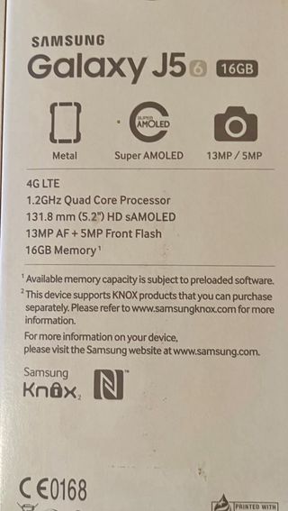 Samsung Galaxy J5 Blanco