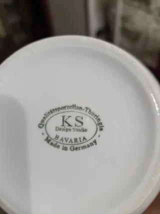 Teiera Bavaria in porcellana