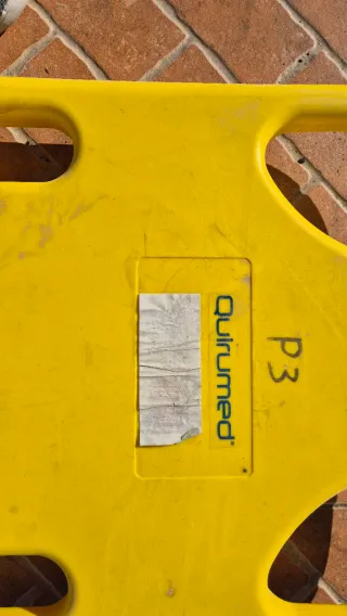 Tablero Espinal de Rescate Amarillo