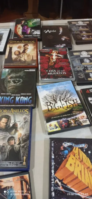 Lote Películas DVD Acción/Fantasía/Terror