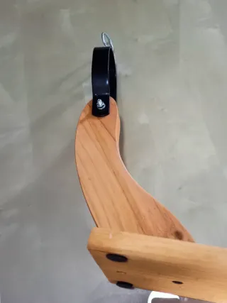 Tabla "Jamonero"  de Madera y Metal