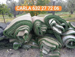 Césped artificial reciclado