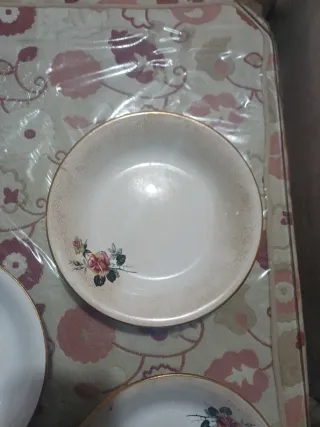 3 Platos hondos La Cartuja de Sevilla