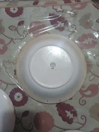 3 Platos hondos La Cartuja de Sevilla