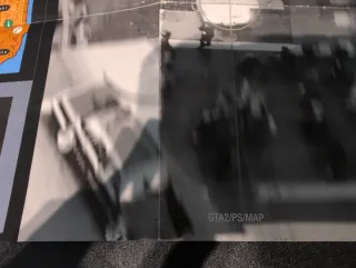 Mapa Original GTA 2 PS1 Rockstar Games