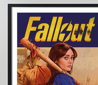 Póster Fallout A3 con marco