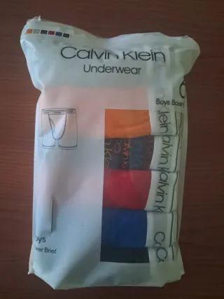 Pack 6 Boxer NIÑO Calvin Klein