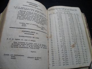 Antiguo 1837 Instrucción Infantería-MILITARIA