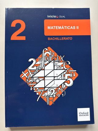 Inicia Matemáticas 2.º Bachillerato. Libro del ...