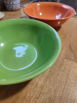 2 Boles de cerámica