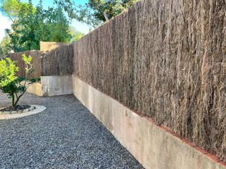 Instalacion de cesped artificial y vallas