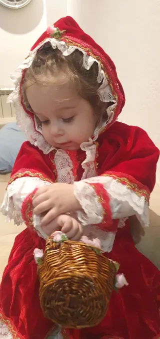 Costume Carnevale Cappuccetto Rosso Bambina