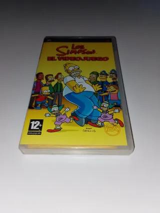 4 Juegos PSP: Dragon Ball, MediEvil, Simpsons, Nam