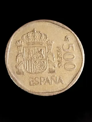Moneda 500 Pesetas España