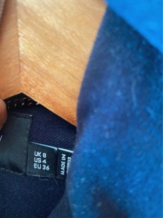 Abrigo Karen Millen Militar Azul Marino