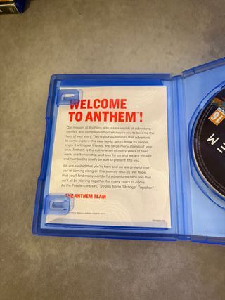 PS4 Anthem Gioco