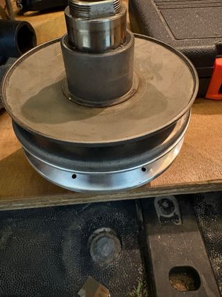 Polea sobredimensionada para derbi variant