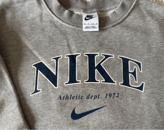 Sudadera Nike Gris Athletic Dept. 1972