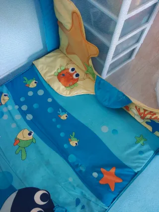 Parque infantil Chicco azul