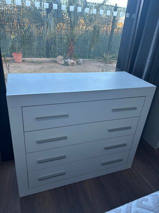 Cajonera/Cómoda Blanca