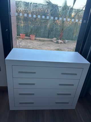 Cajonera/Cómoda Blanca