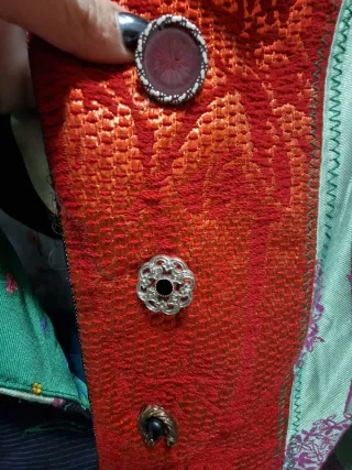 Abrigo Desigual Multicolor Talla M