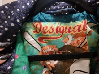 Abrigo Desigual Multicolor Talla M