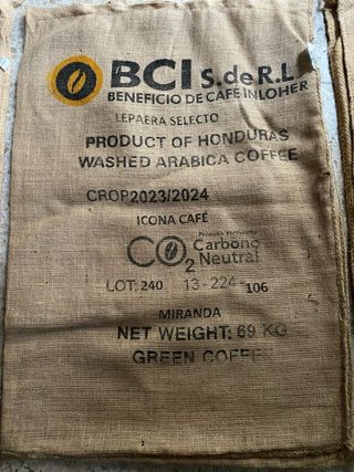 Saco de Café BCI Honduras 69 KG
