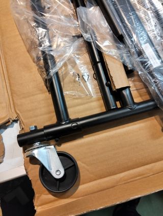 Burro Ropa SONGMICS 100 kg Extensible con Ruedas