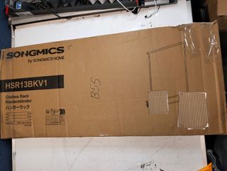 Burro Ropa SONGMICS 100 kg Extensible con Ruedas