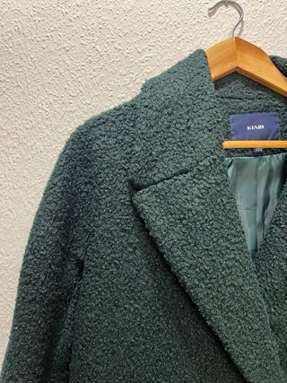 Abrigo verde Kiabi